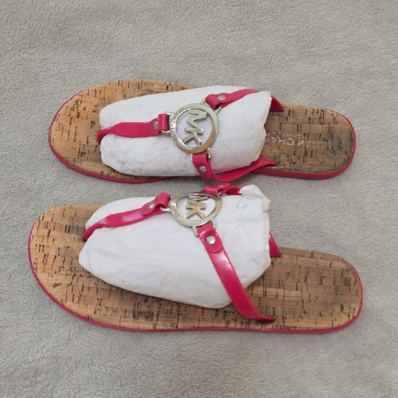 Michael Kors Pink Sandals - Picture 2 of 2